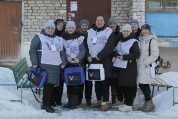 на сегодняшний день Руднянские обходчики посетили 66,5 % избирателей - фото - 7