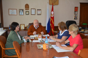 рабочее совещание с Главой Переволочского сельского поселения - фото - 1