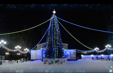 атмосфера новогодней сказки нашего города Рудни - фото - 1