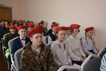 молодежь Руднянского района приняли в ряды «ЮНАРМИИ» - фото - 17