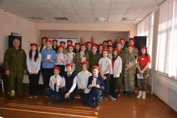 молодежь Руднянского района приняли в ряды «ЮНАРМИИ» - фото - 20