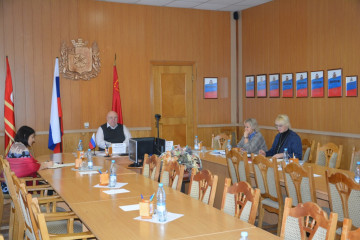 глава Руднянского района принял участие в рабочем совещании под председательством Губернатора - фото - 2