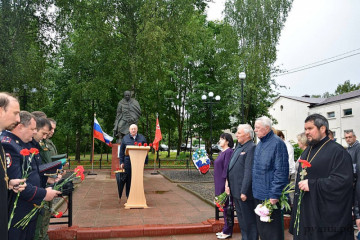 в Руднянском округе прошли митинги, посвященные Дню памяти и скорби - фото - 1