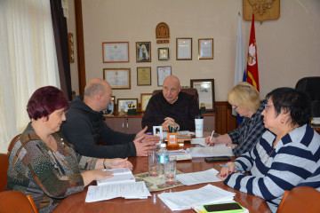 глава округа встретился с руководителем подрядной организации - фото - 3