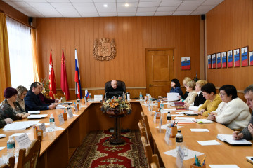 еженедельное совещание под руководством Главы Руднянского муниципального округа - фото - 3