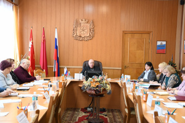 глава Руднянского муниципального округа провел еженедельное рабочее совещание - фото - 4