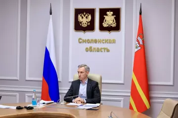 глава Руднянского округа принял участие в рабочем совещании с Правительством Смоленской области - фото - 2