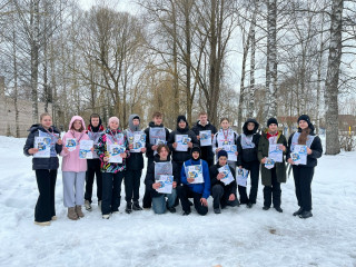 окружные соревнования по биатлону - фото - 5