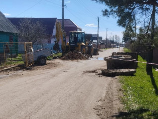 в г. Рудня продолжается капитальный ремонт водопроводных сетей - фото - 2