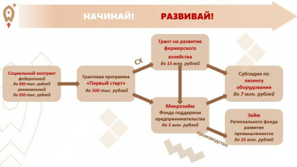 предприниматели и фермеры Руднянского муниципального округа, внимание! Для вас доступны меры государственной поддержки - фото - 1