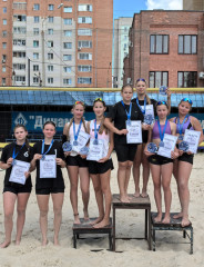 25–26 июля в г.Смоленске проходило Первенство ВК «Гамаюн» по пляжному волейболу среди девушек, в котором приняла участие женская волейбольная команда г.Рудни - фото - 1