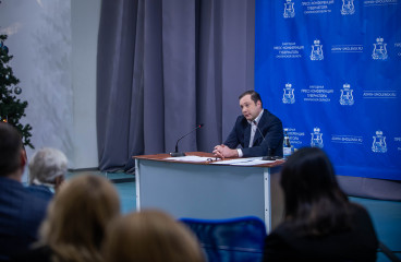 пресс-конференция Губернатора Алексея Владимировича Островского - фото - 2