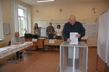 жители Руднянского района активно голосуют - фото - 8